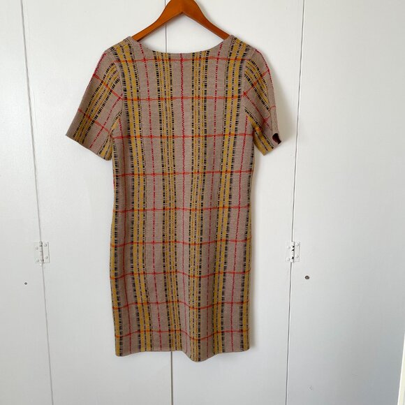 Anthropologie Troubadour Bloomline Wool Blend Sweater Shift Dress, Size Medium - Picture 3 of 11